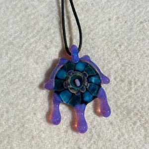 Heady Glass Opal Pendant